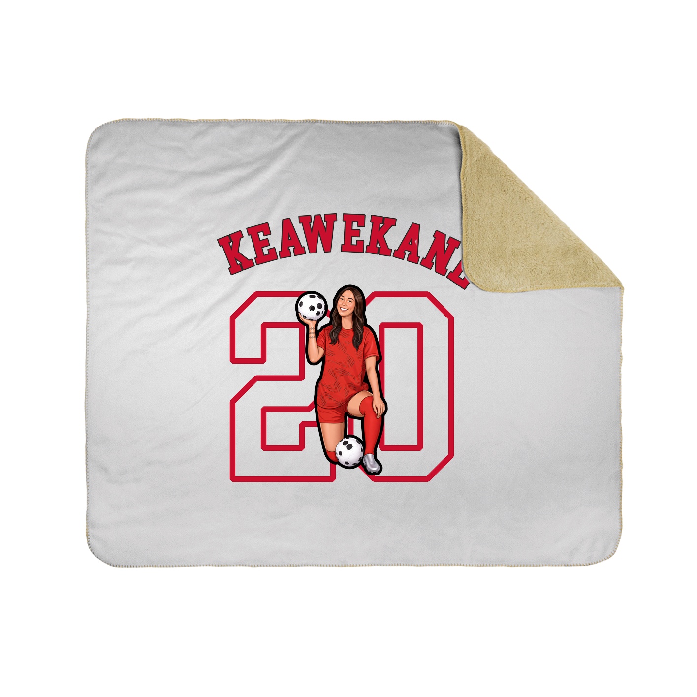 Throw Blanket — Shirsey Arch in White