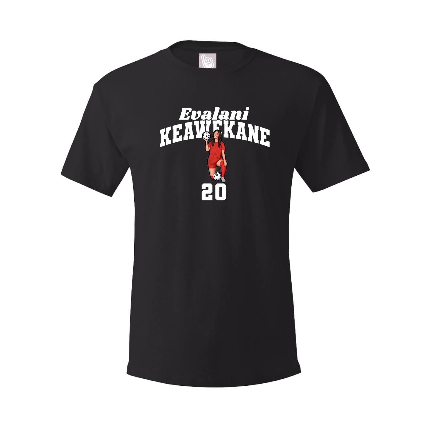 Youth Tee — Signature Arch in Black