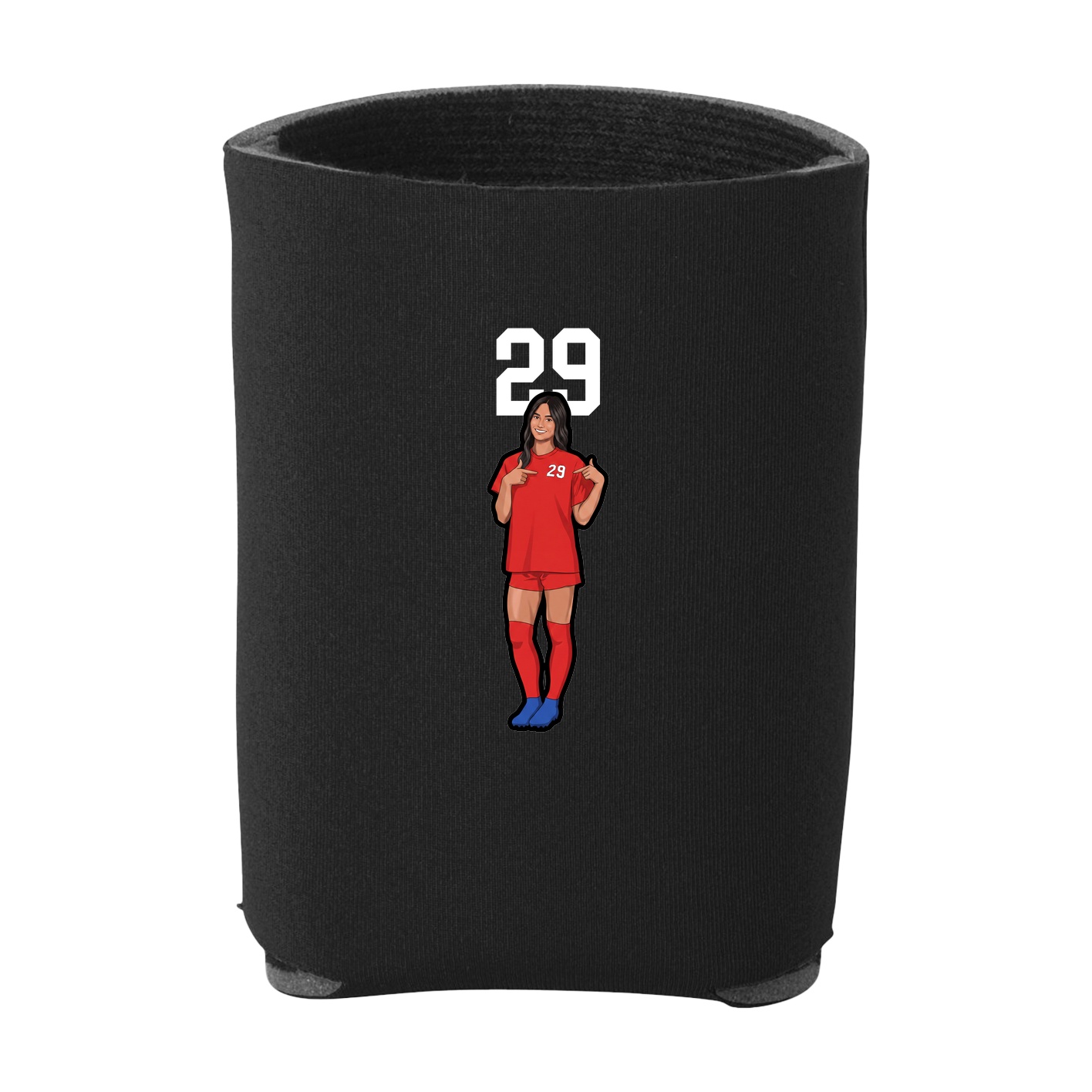 Can Holder — Number Top in Black