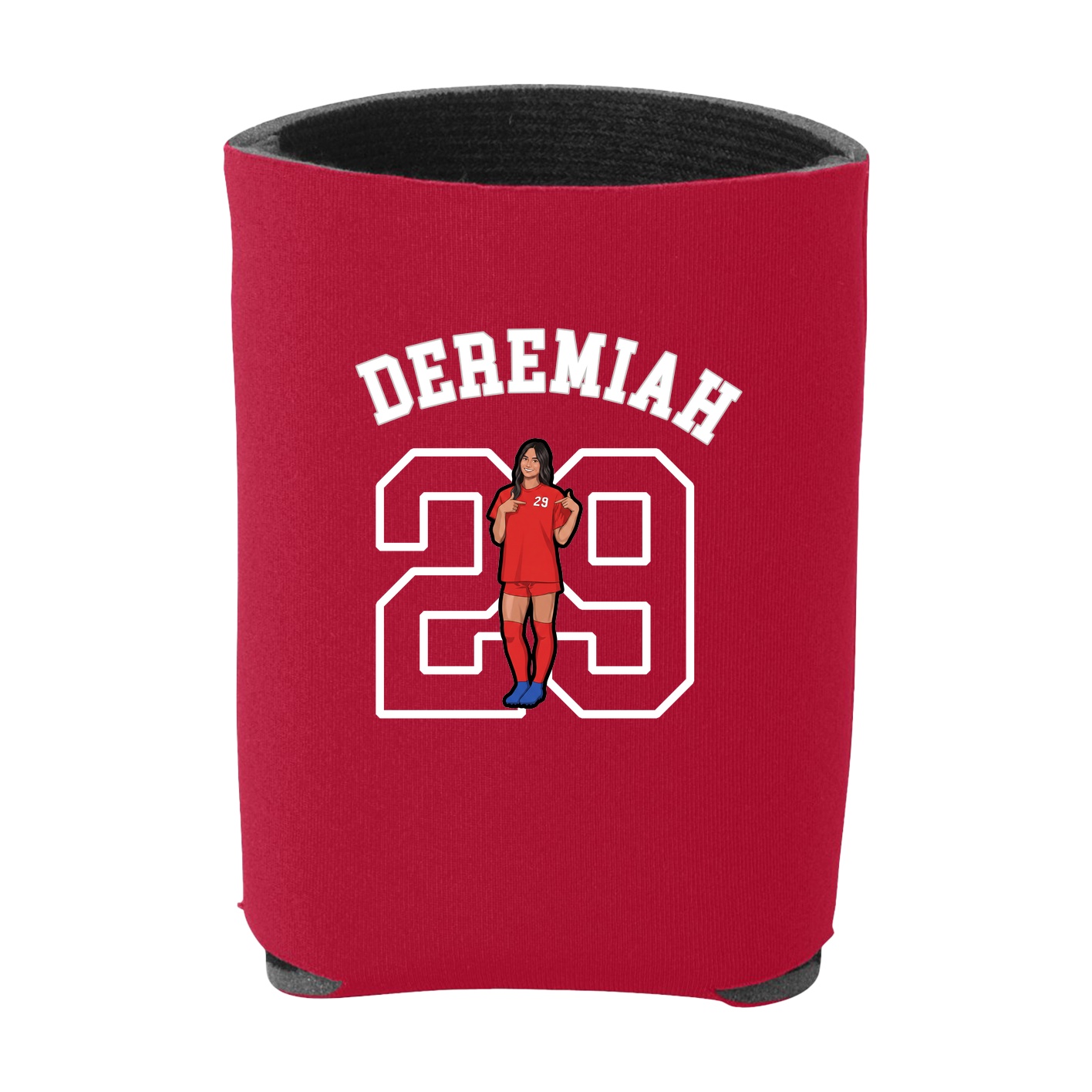 Can Holder — Shirsey Arch in Red
