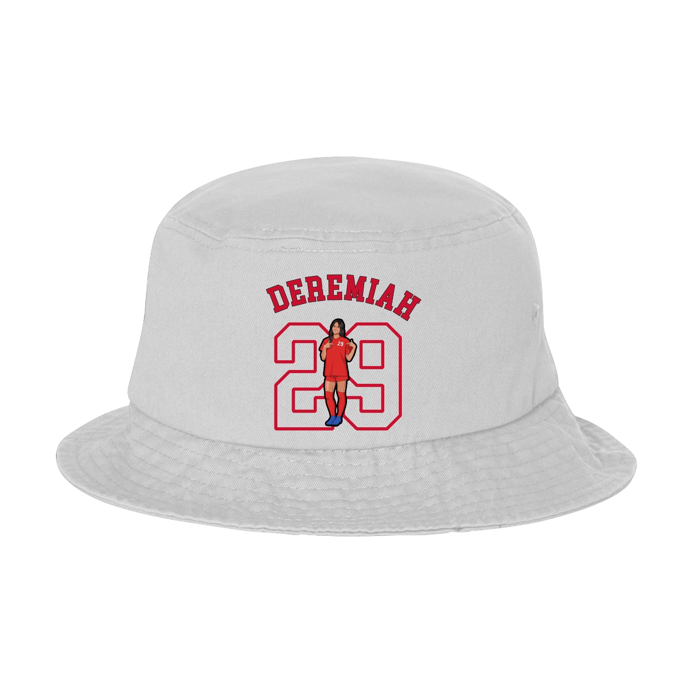Bucket Cap — Shirsey Arch in White