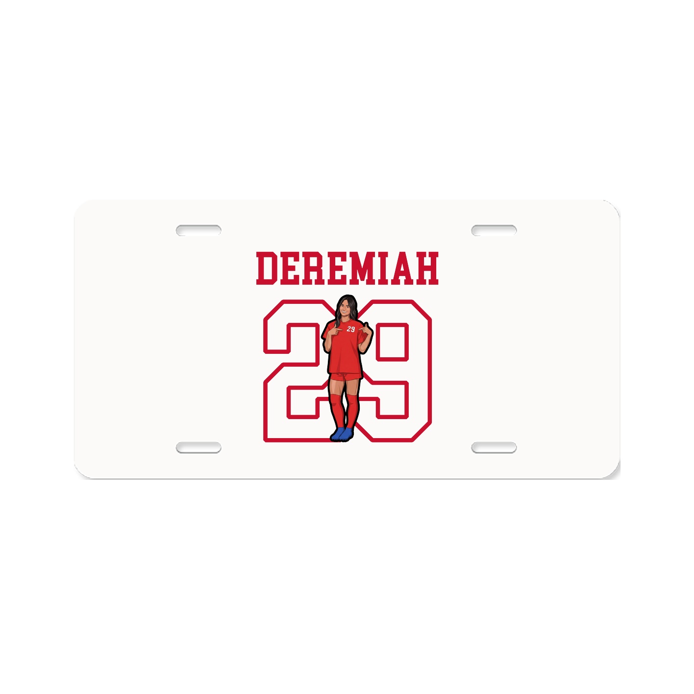License Plate — Shirsey in Classic