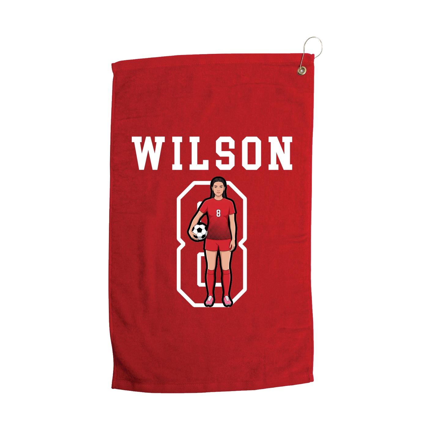 Golf Towel — Shirsey in Red