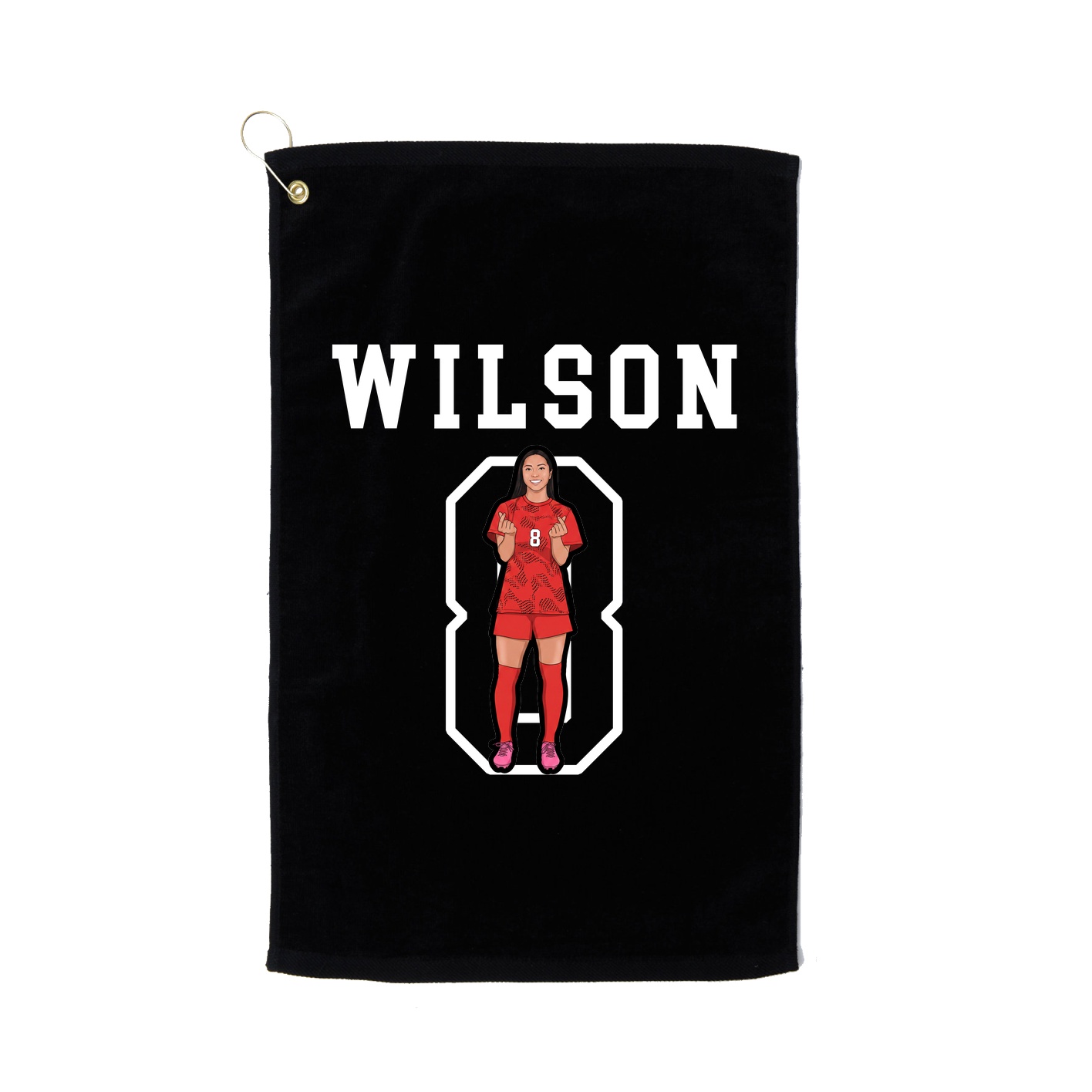 Golf Towel — Shirsey in Black