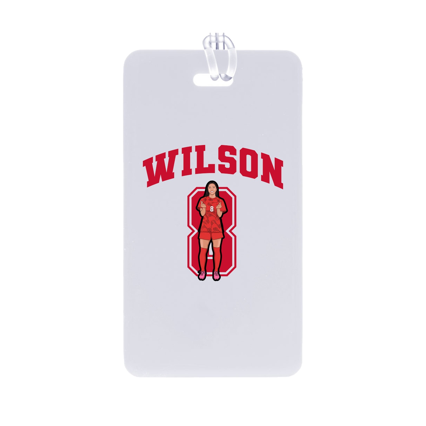 Bag Tag — Number in Classic