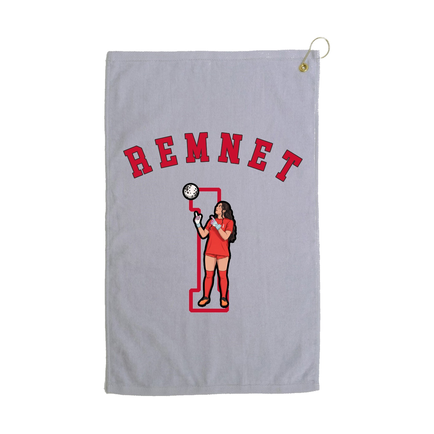 Golf Towel — Shirsey Arch in Grey