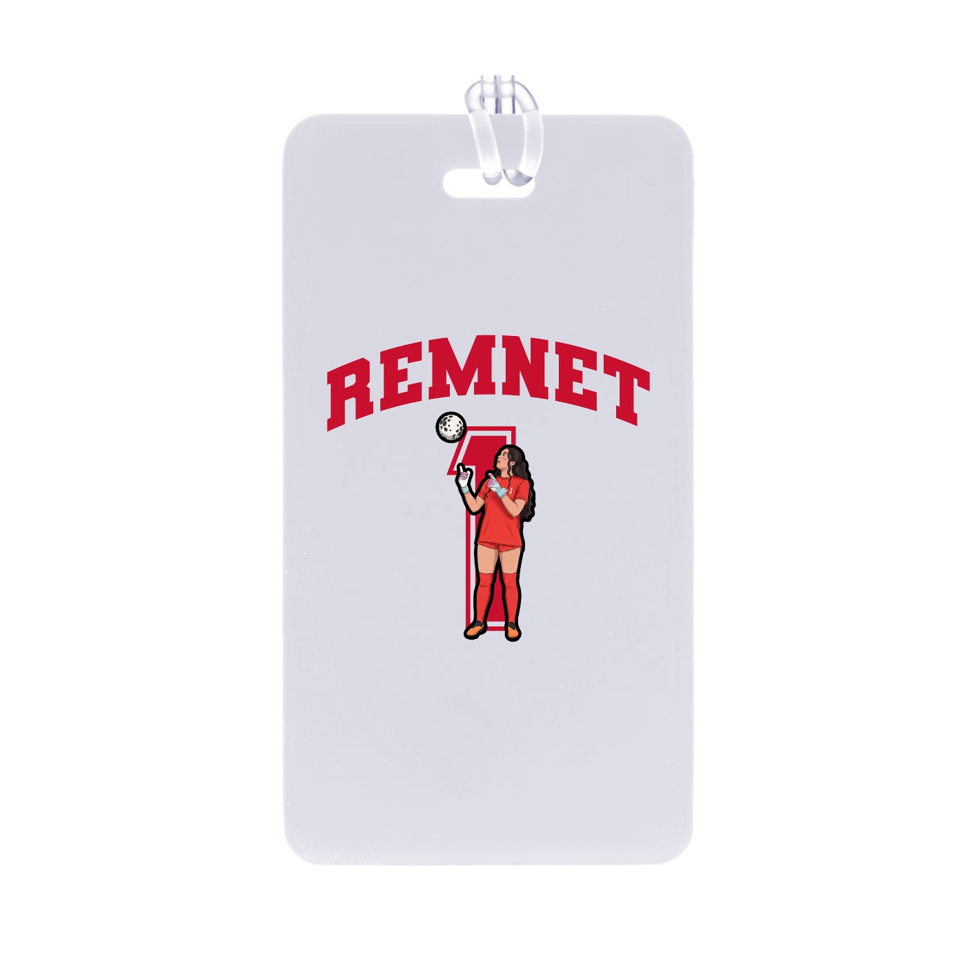Bag Tag — Number in Classic