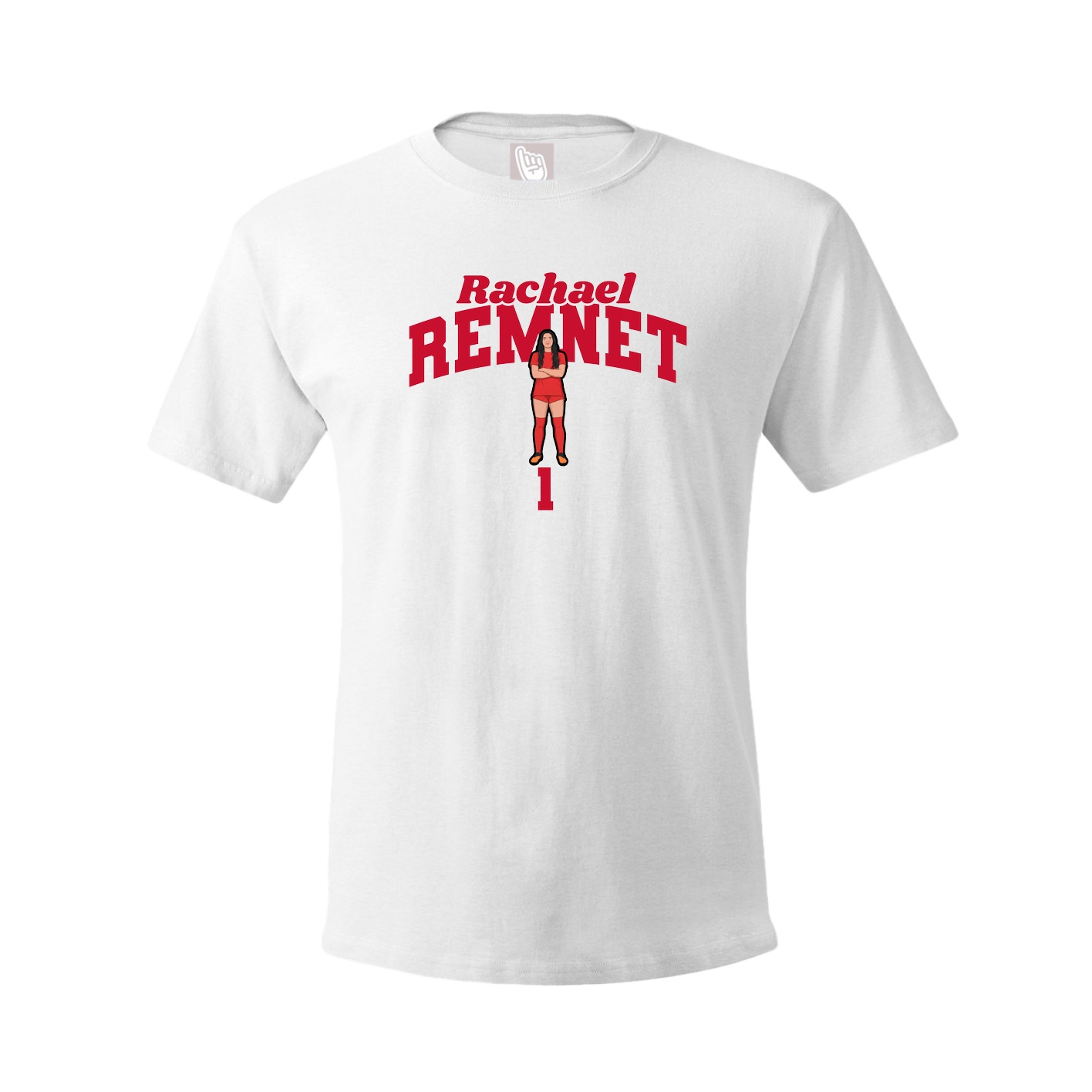Tee — Signature Arch in White