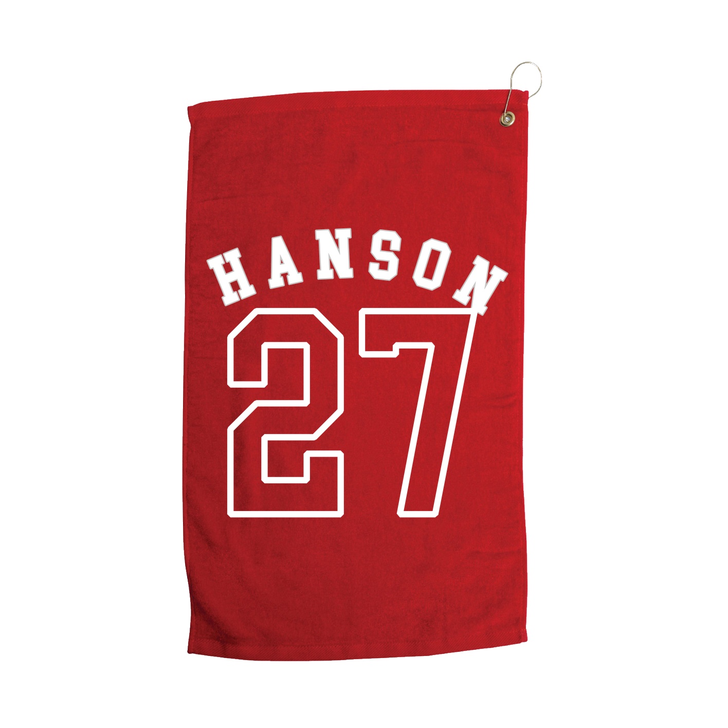 Golf Towel — Shirsey Arch in Red