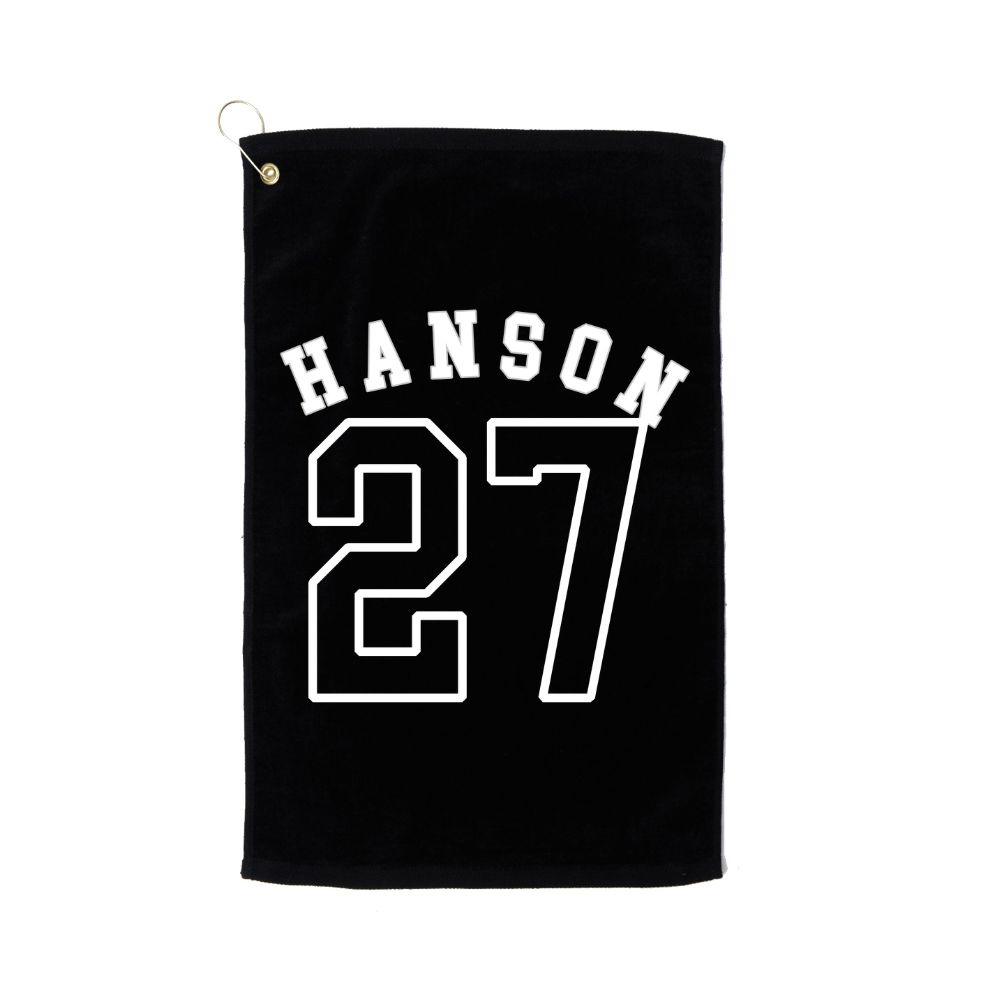 Golf Towel — Shirsey Arch in Black