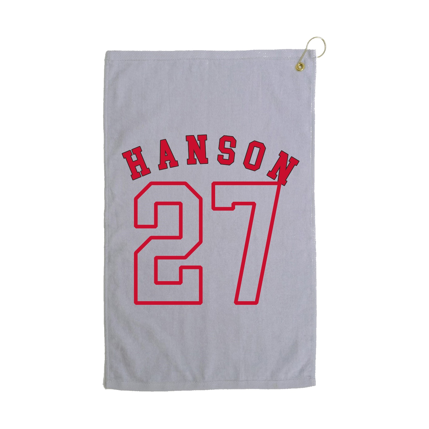 Golf Towel — Shirsey Arch in Grey
