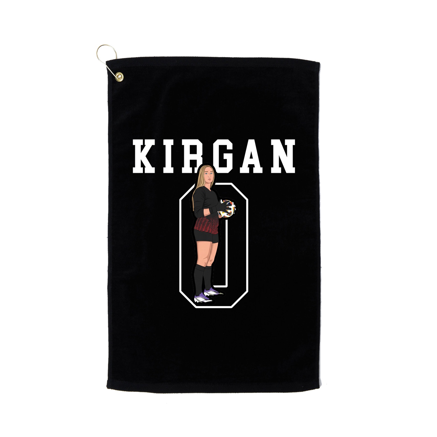 Golf Towel — Shirsey in Black