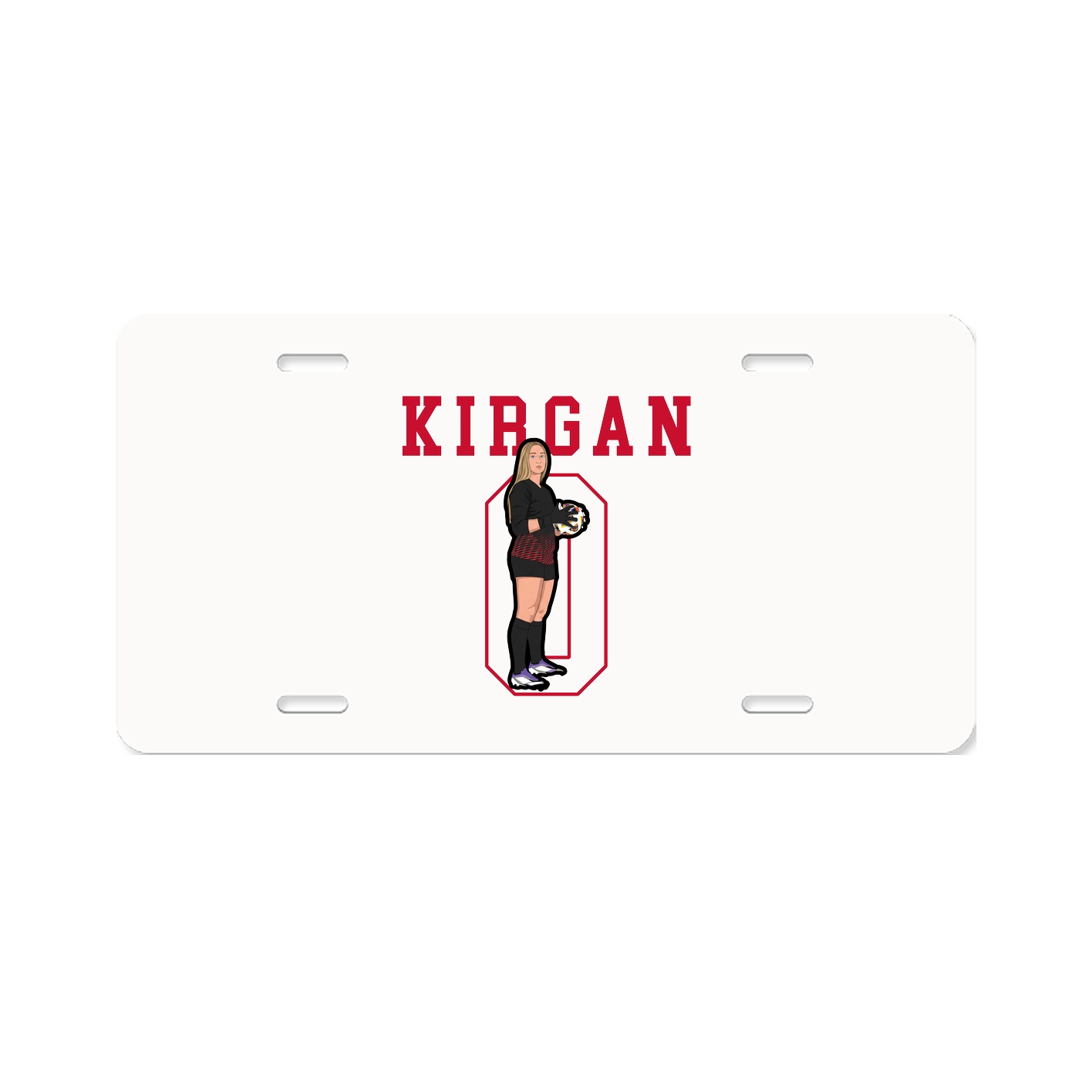 License Plate — Shirsey in Classic