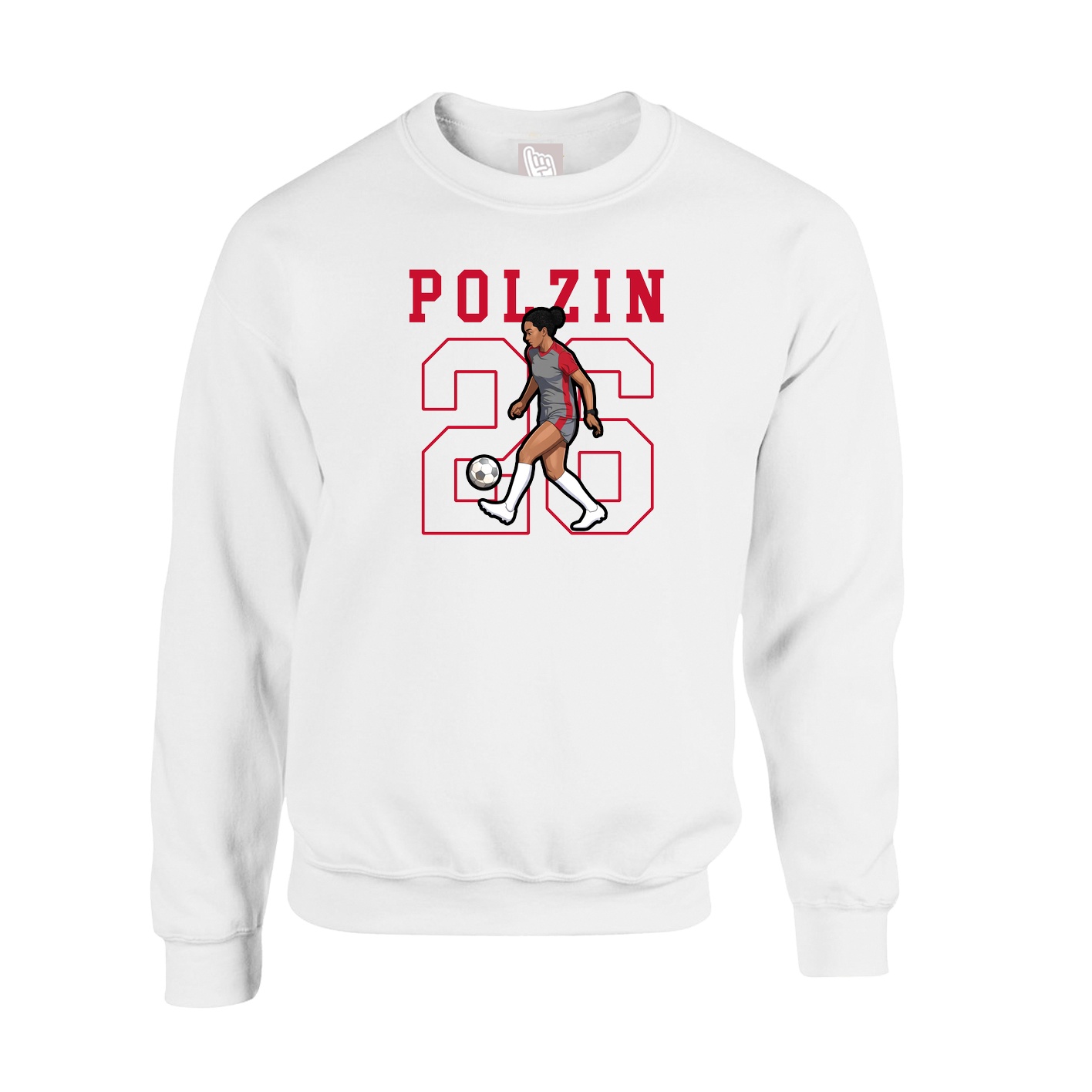 Fleece Crew — Shirsey in White