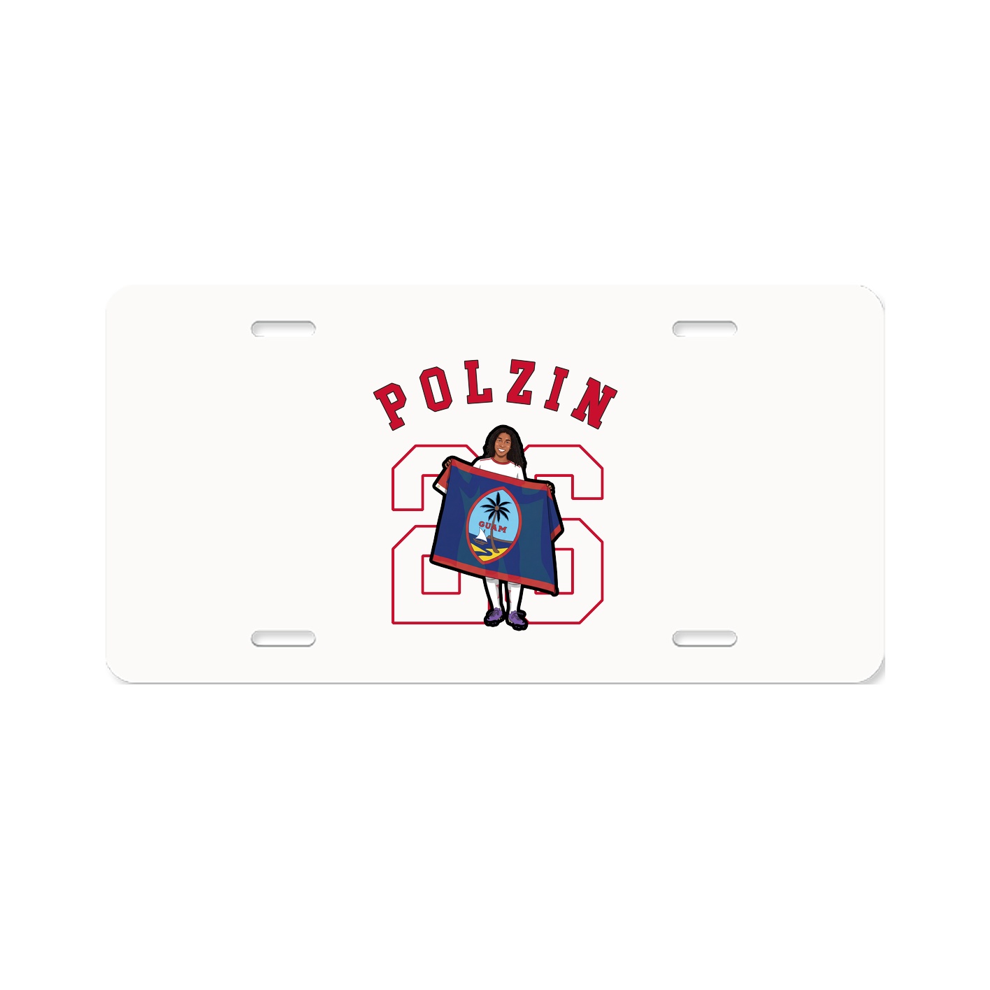 License Plate — Shirsey Arch in Classic