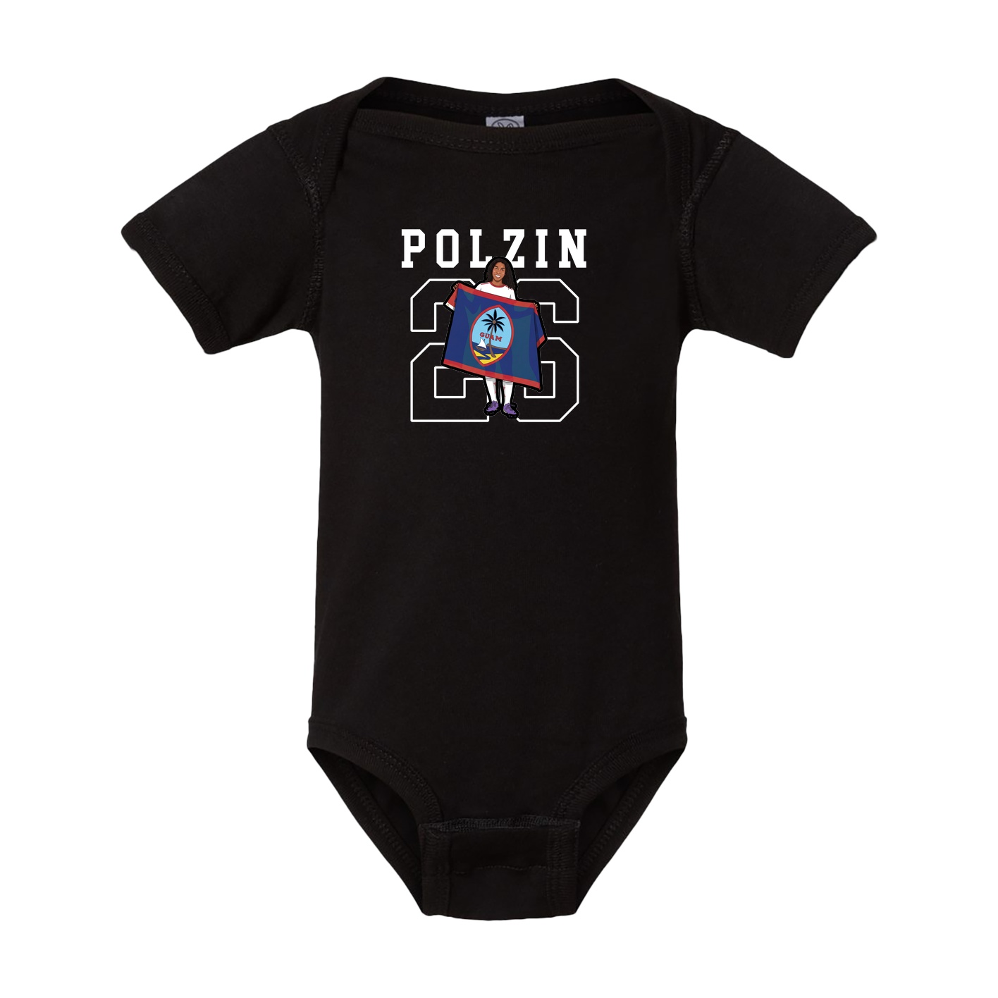 Baby Onesie — Shirsey in Black