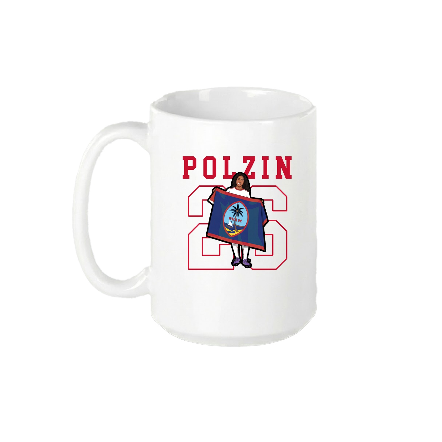 15oz Coffee Mug — Shirsey in White