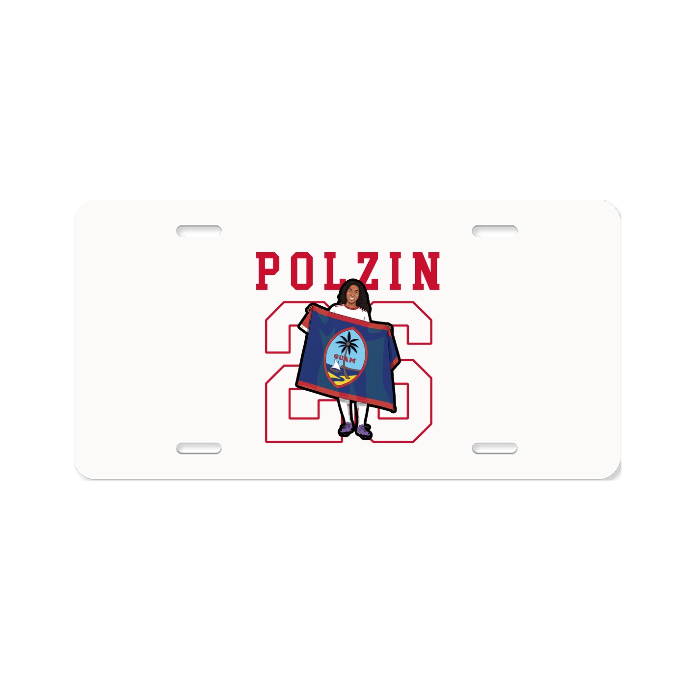 License Plate — Shirsey in Classic