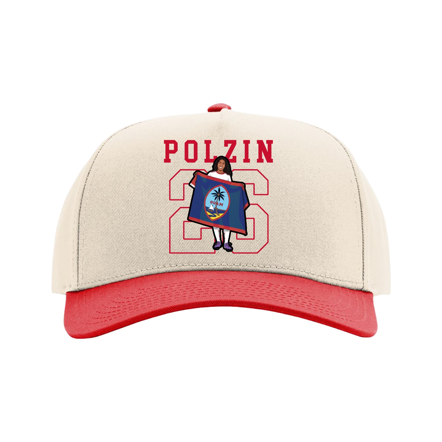 Full Fabric Five-Panel Champ Cap