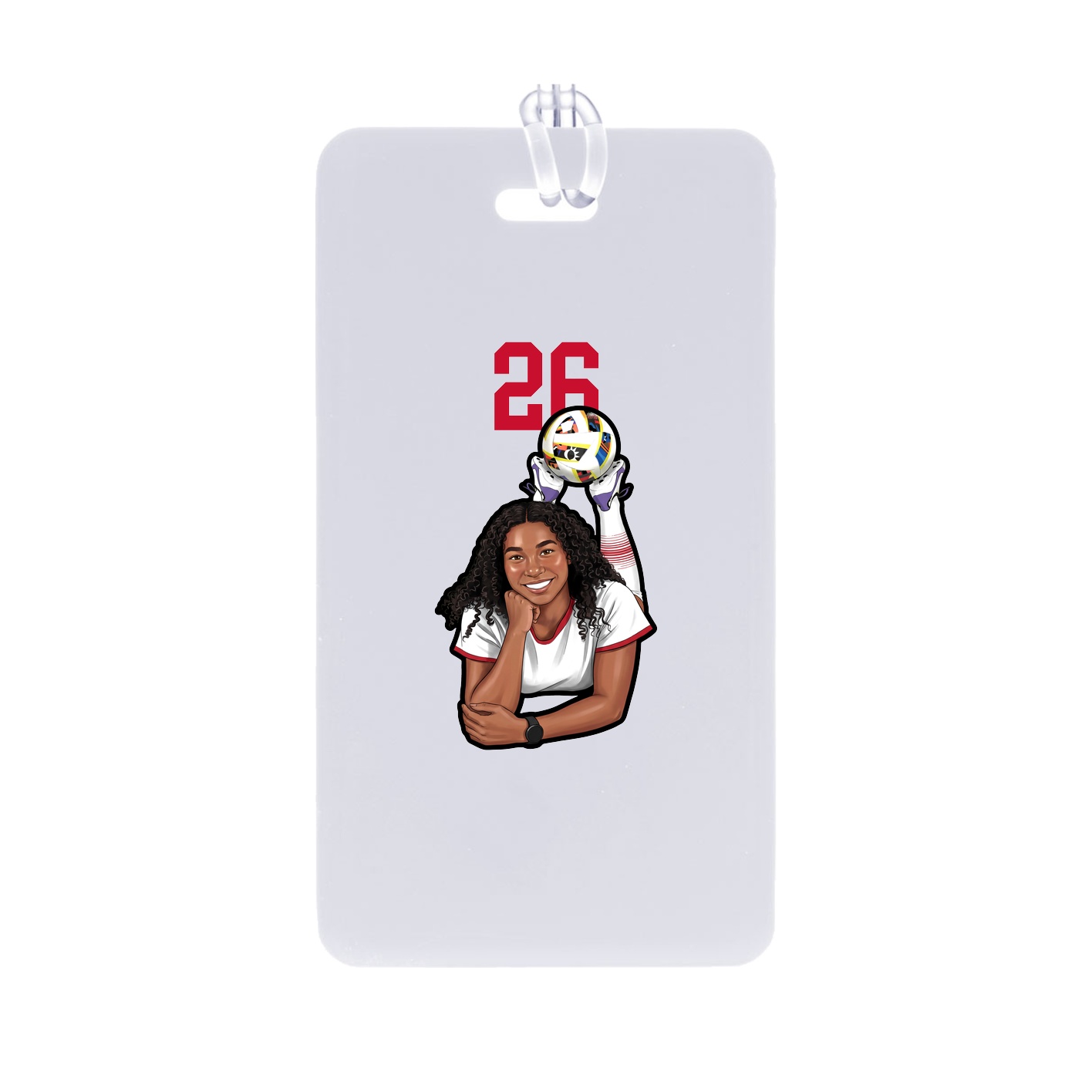 Bag Tag — Number Top in Classic