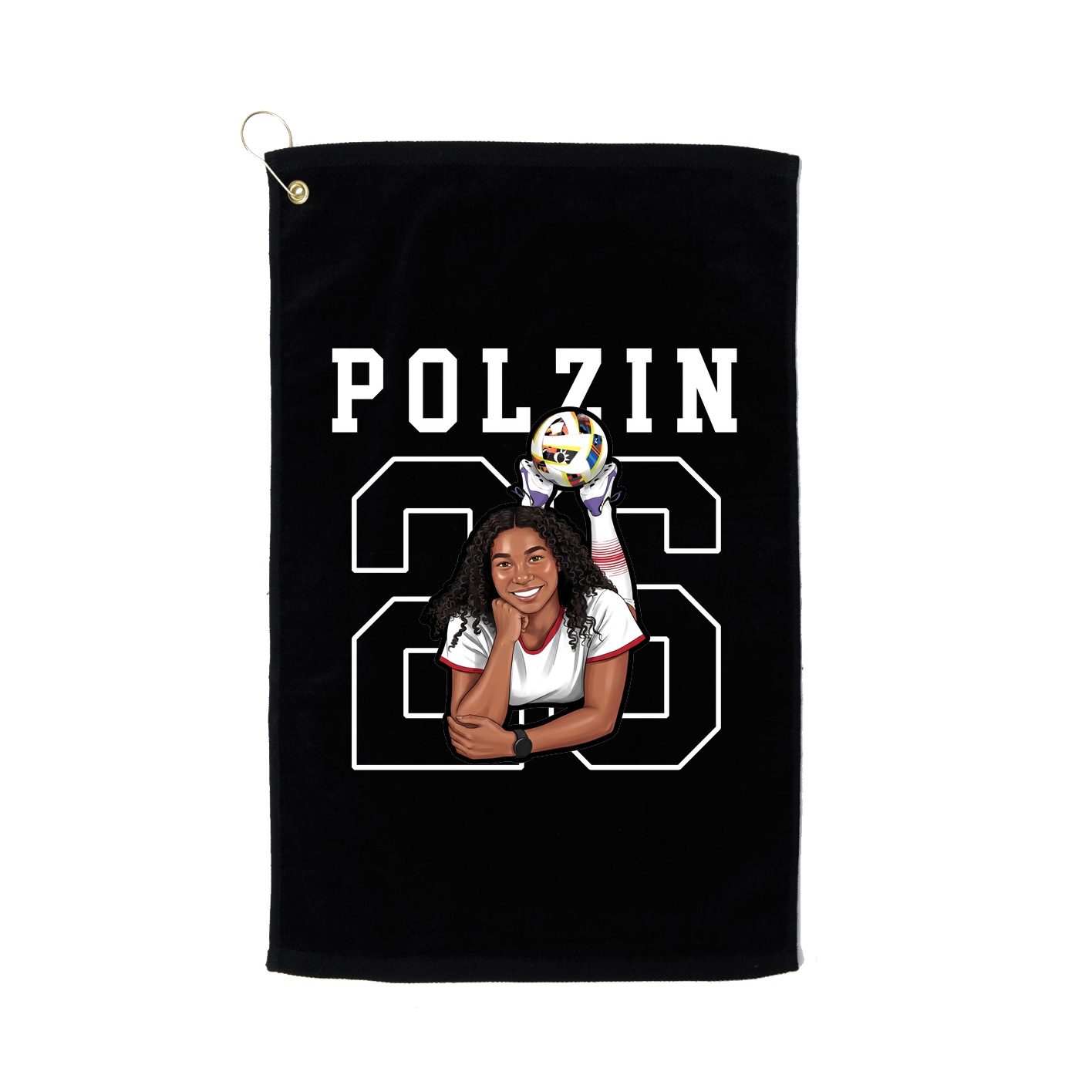 Golf Towel — Shirsey in Black