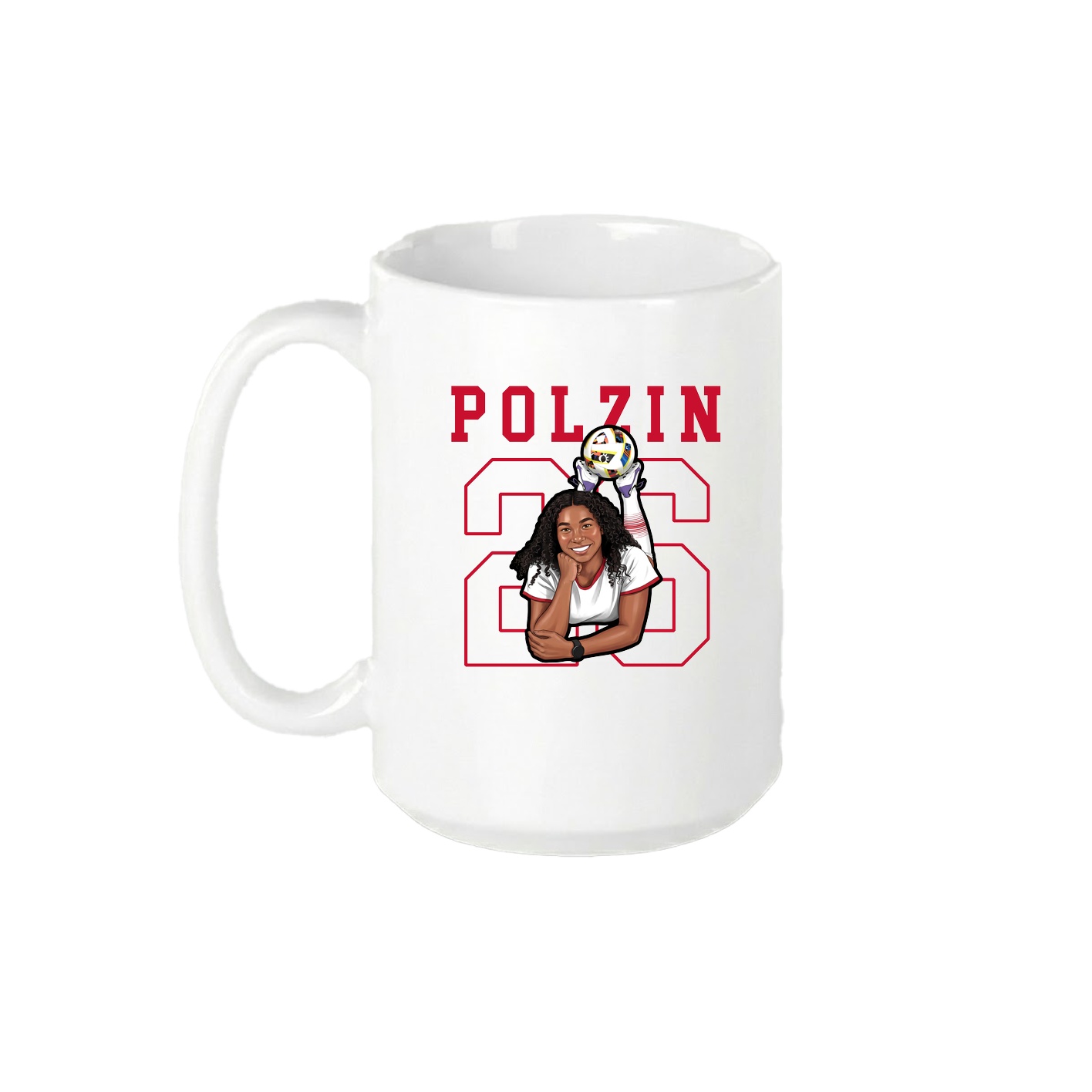 15oz Coffee Mug — Shirsey in White