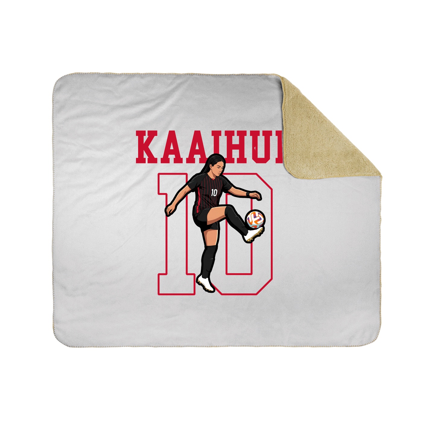 50x60 Sherpa Lined Throw Blanket