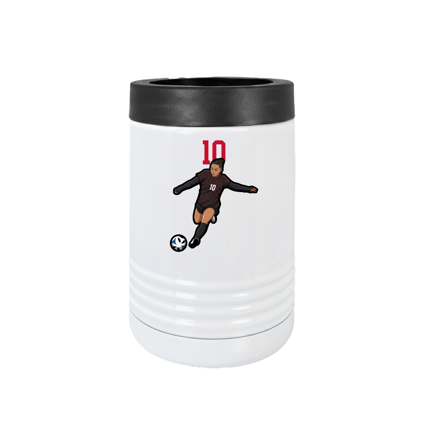 Beverage Holder — Number Top in White