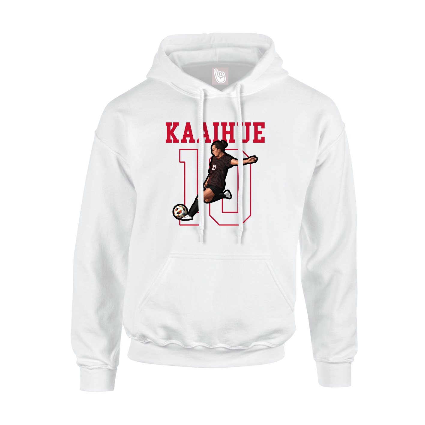 Hoodie — Shirsey in White
