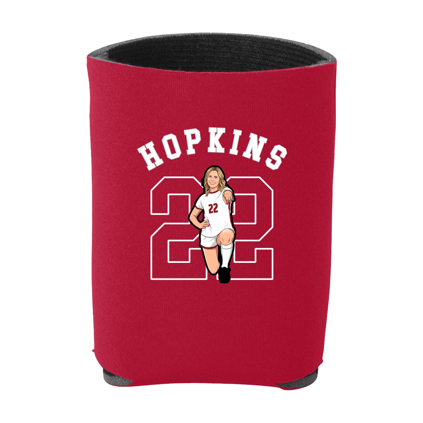 Can Holder — Shirsey Arch in Red