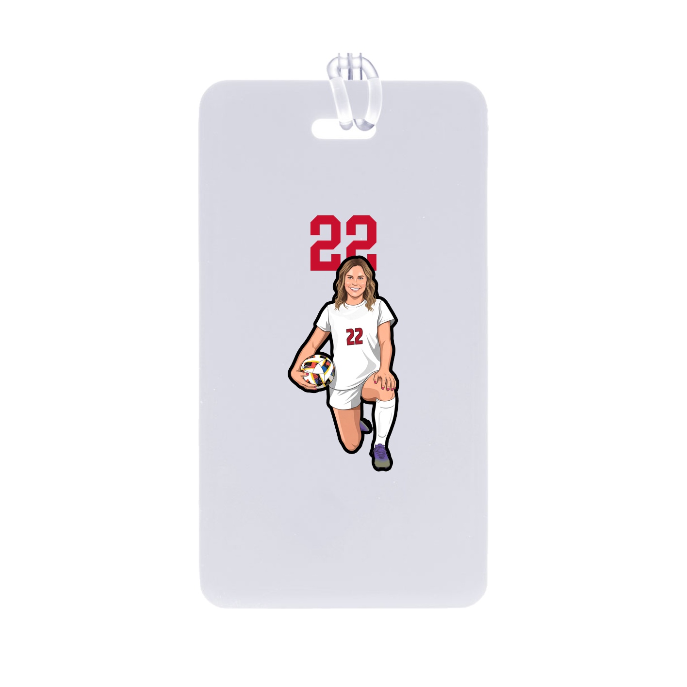 Bag Tag — Number Top in Classic