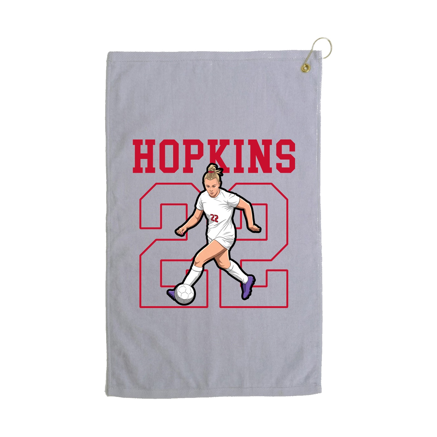 Golf Towel — Shirsey in Grey