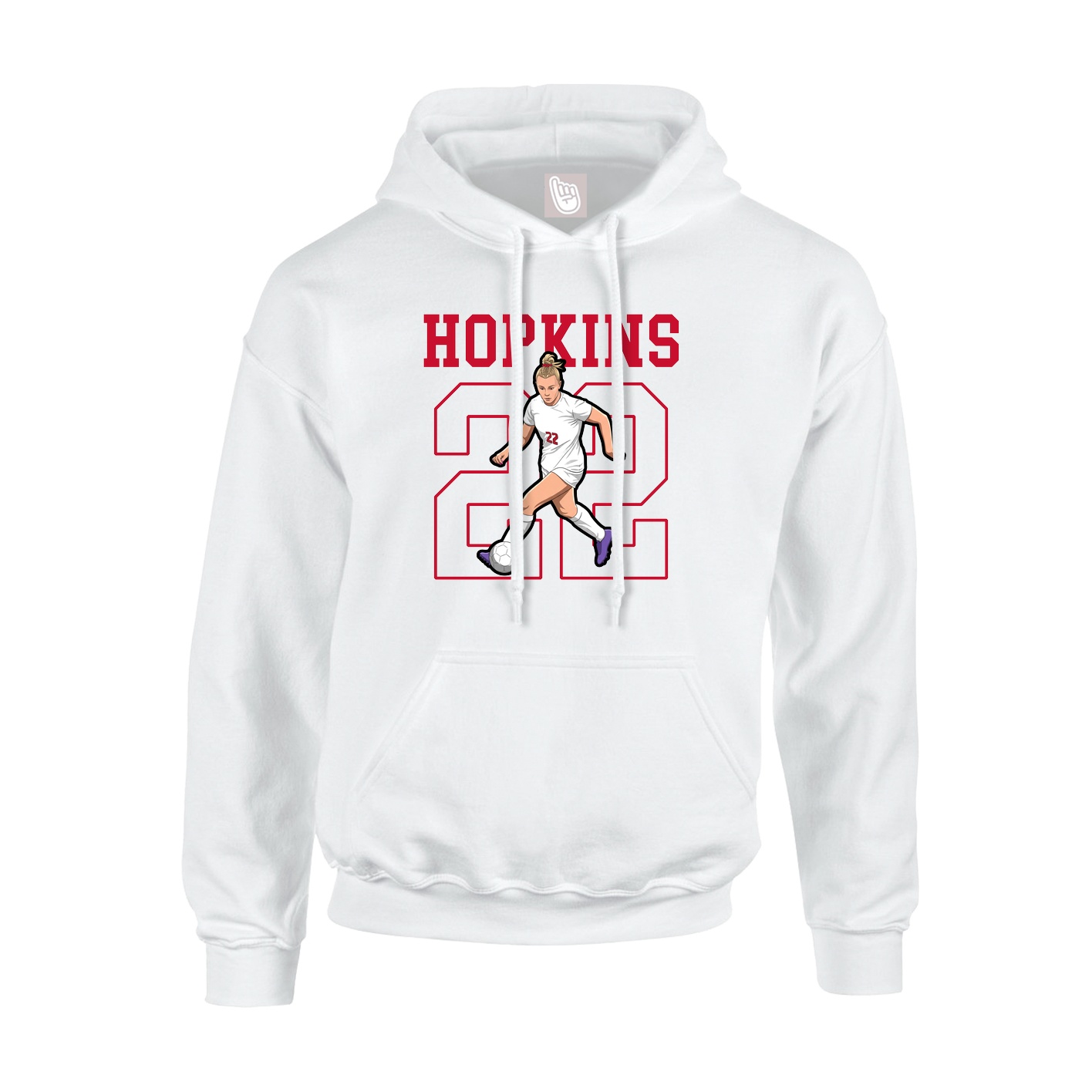 Youth Hoodie — Shirsey in White