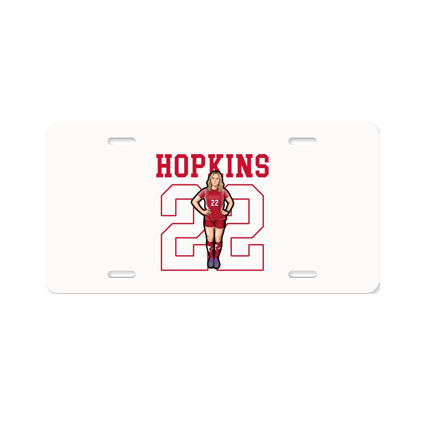 License Plate — Shirsey in Classic