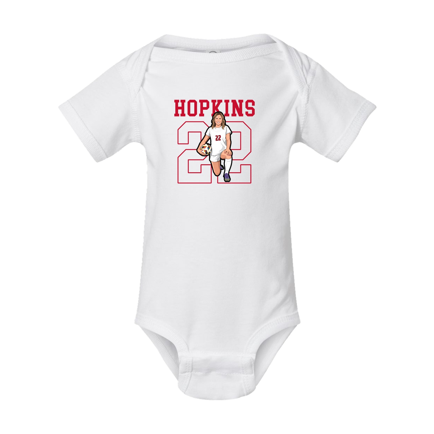 Baby Onesie — Shirsey in White