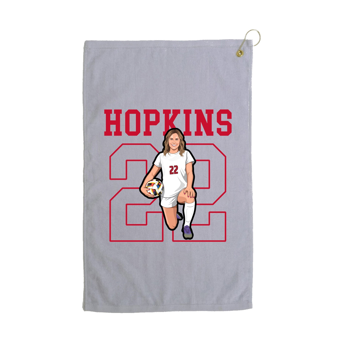 Golf Towel — Shirsey in Grey