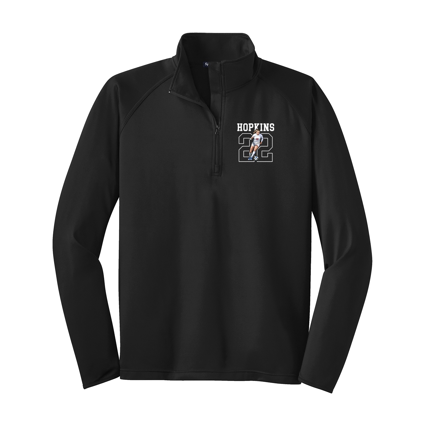 Q-Zip Pullover — Shirsey in Black