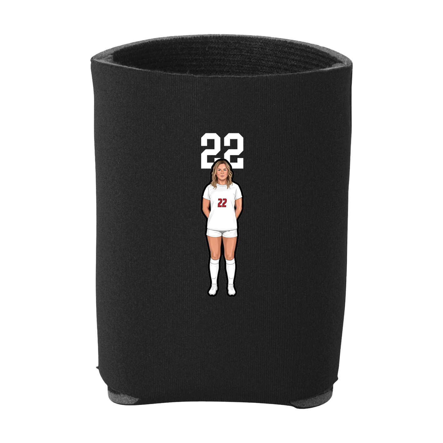 Can Holder — Number Top in Black