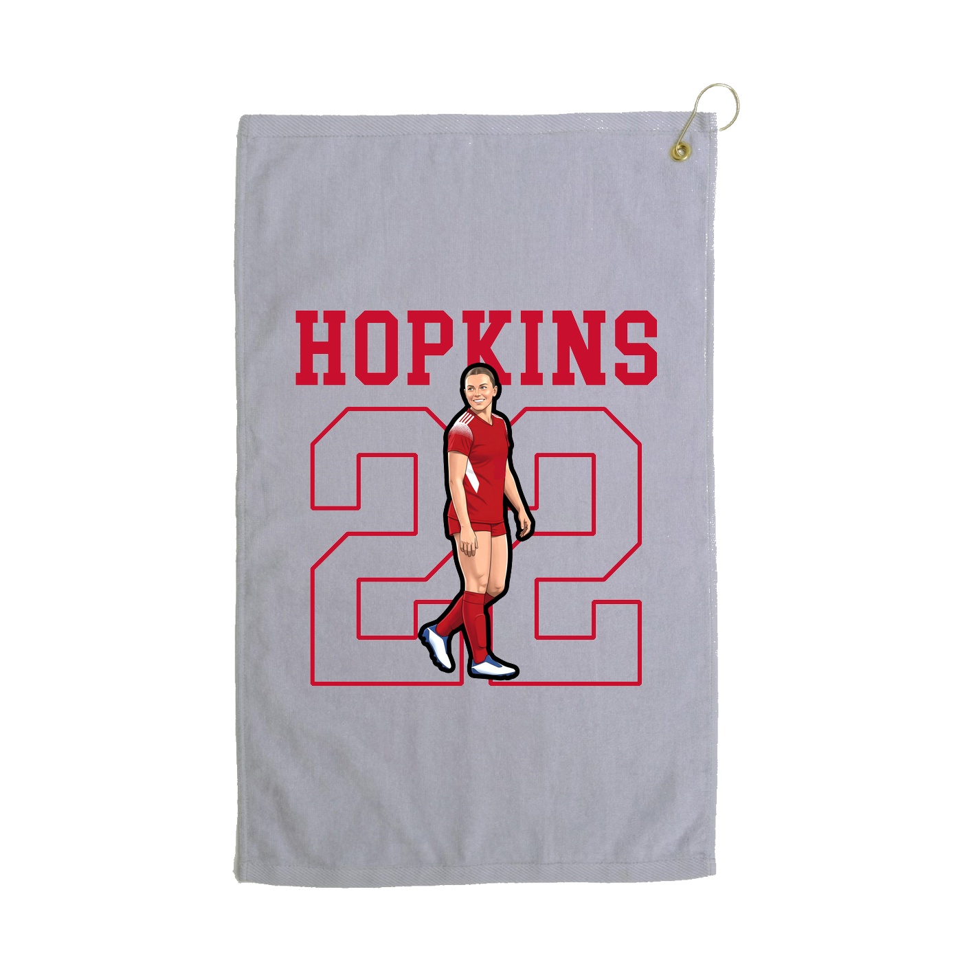 Golf Towel — Shirsey in Grey