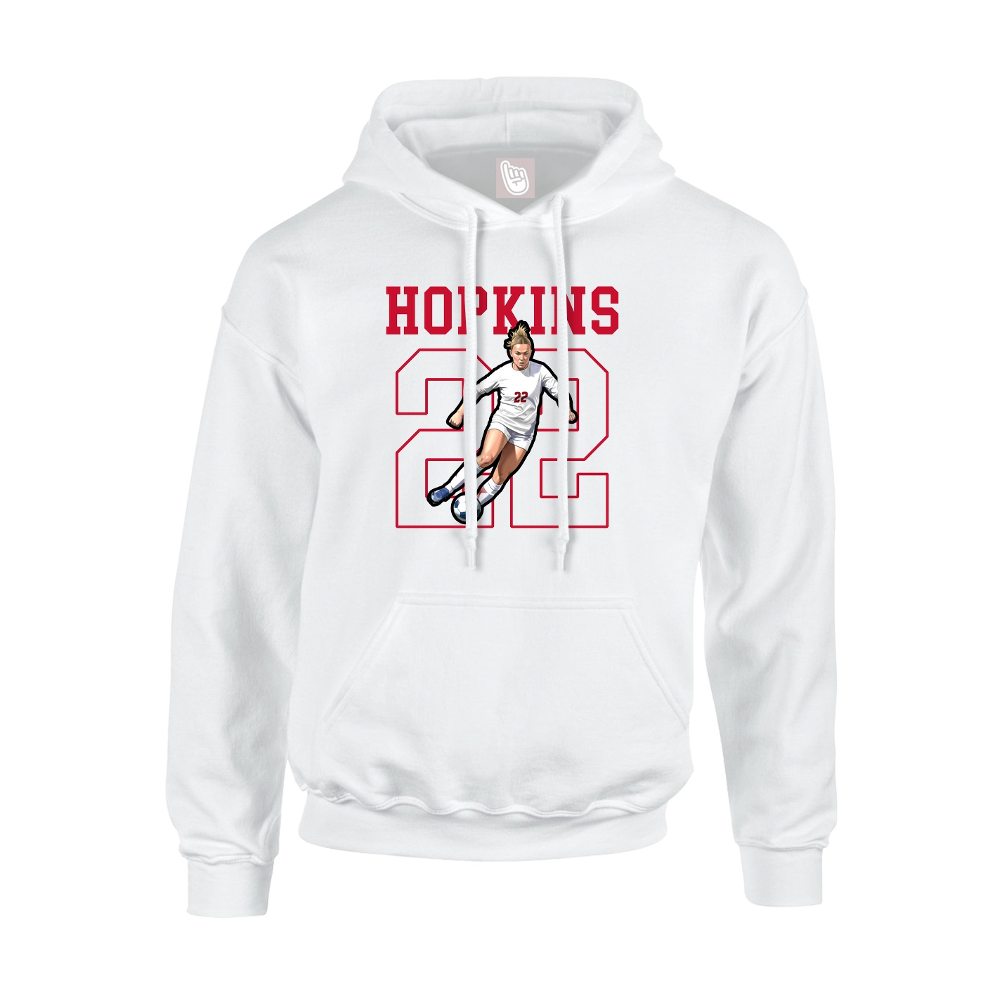 Youth Hoodie — Shirsey in White