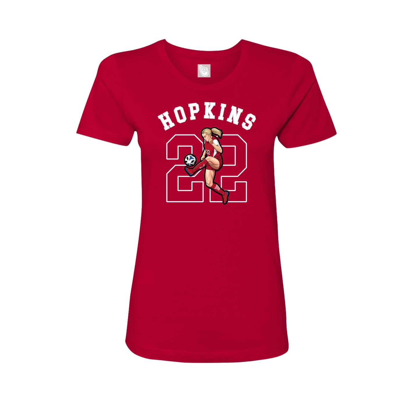 Womens Tee — Shirsey Arch in Red