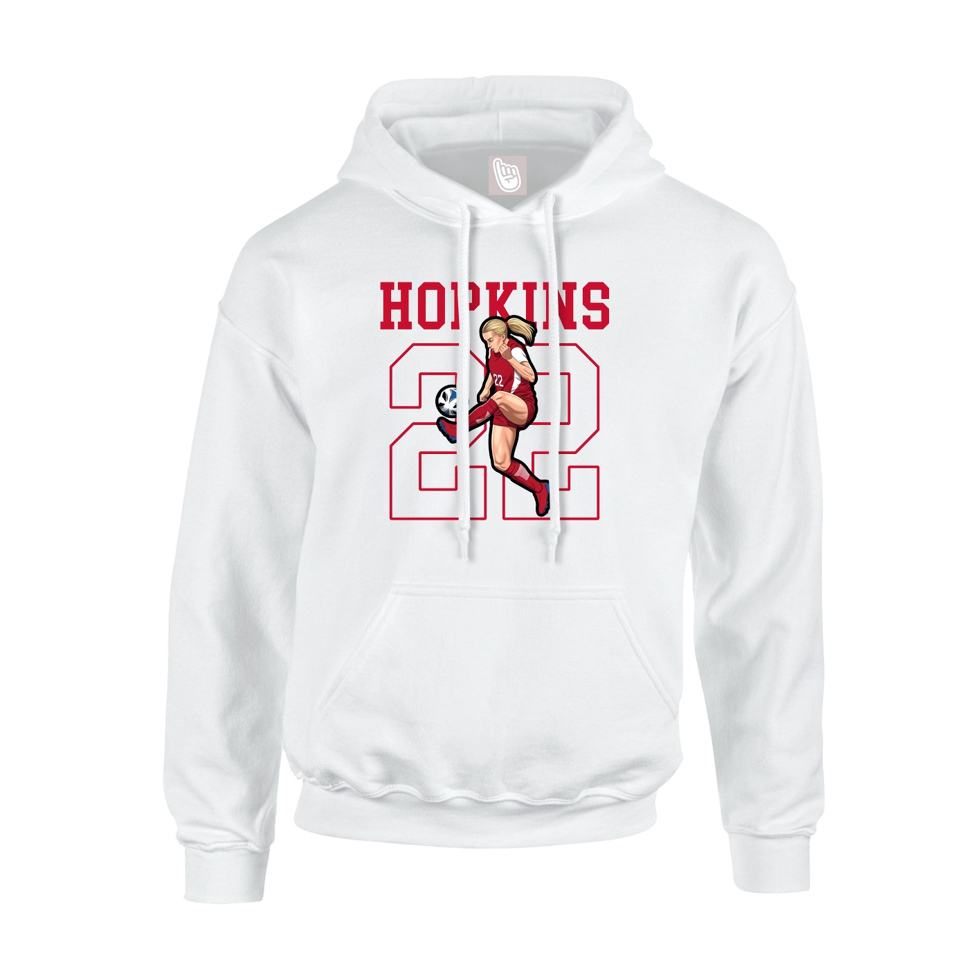 Youth Hoodie — Shirsey in White