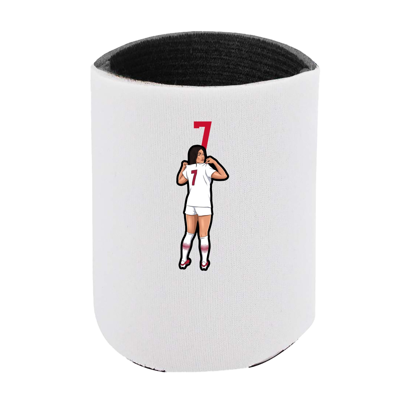 Can Holder — Number Top in White