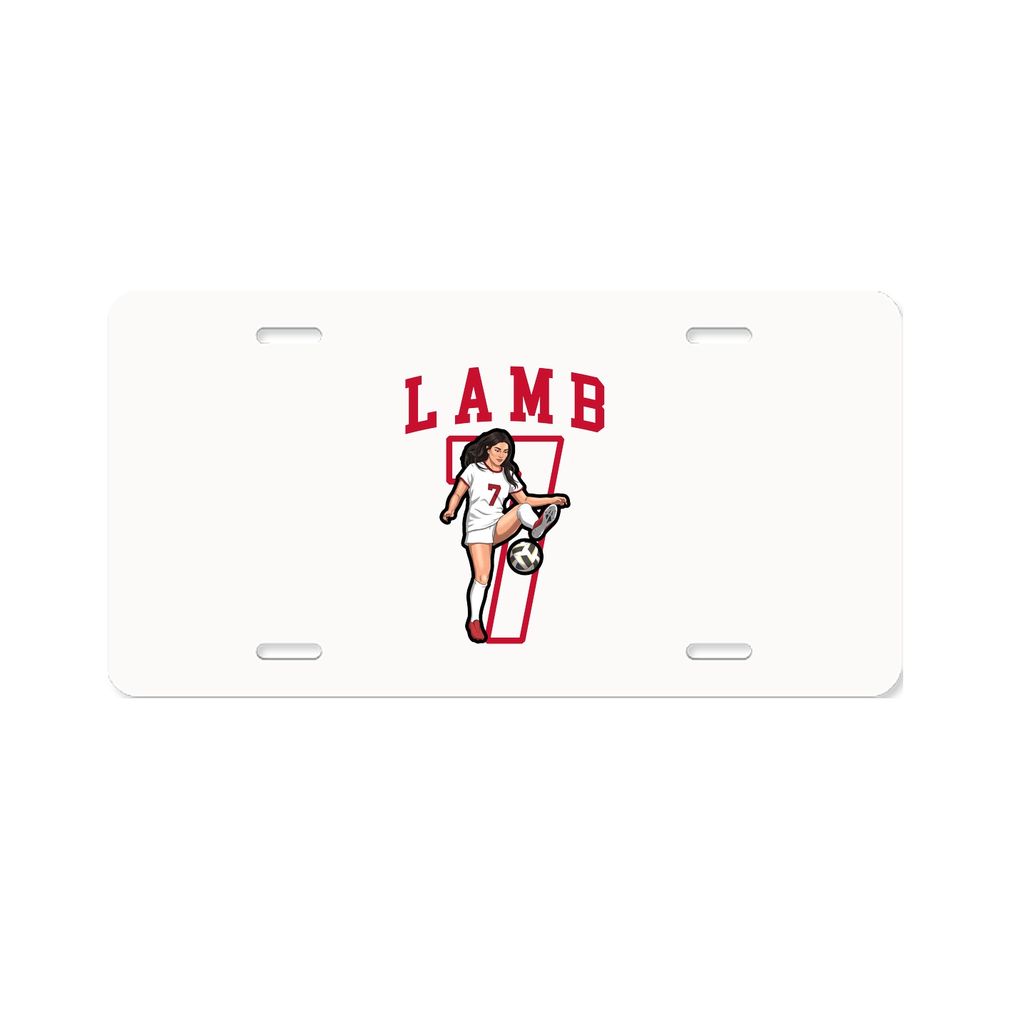 License Plate — Shirsey in Classic