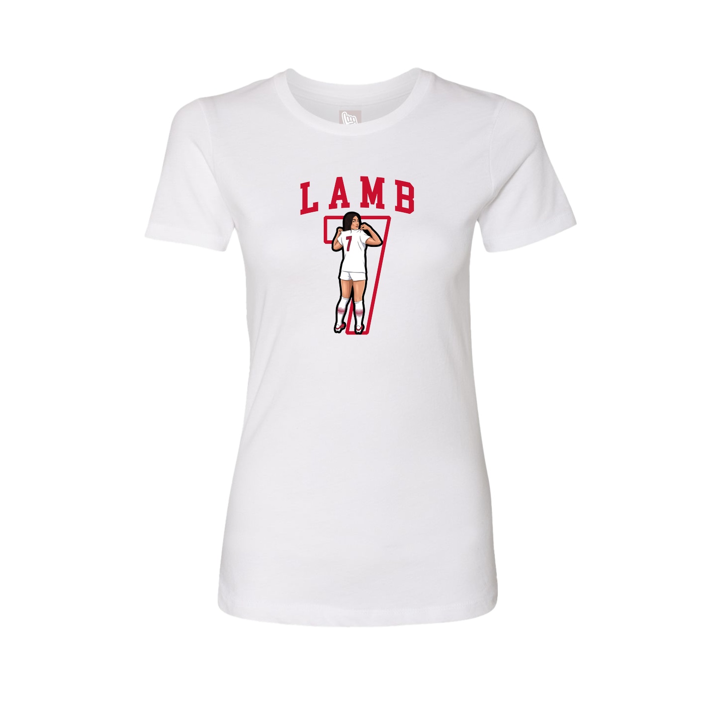 Fitted Women's Tee — Shirsey in White