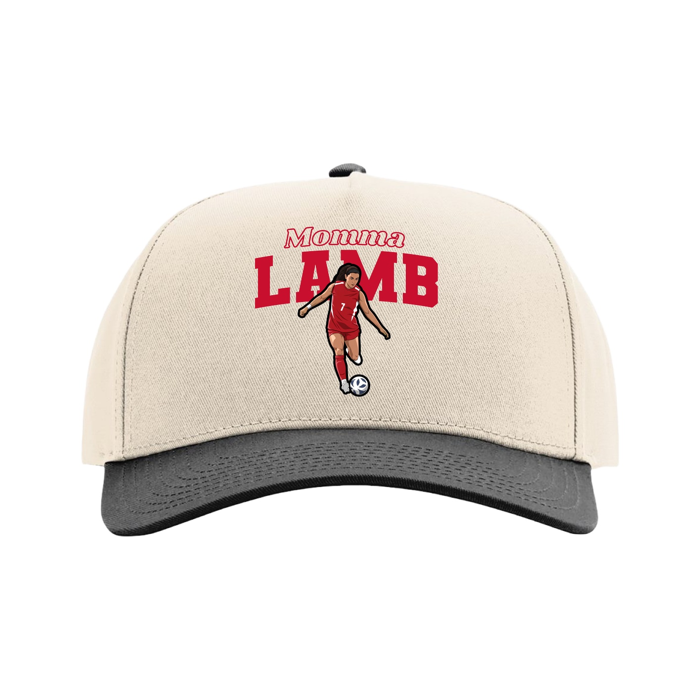 Full Fabric Five-Panel Champ Cap