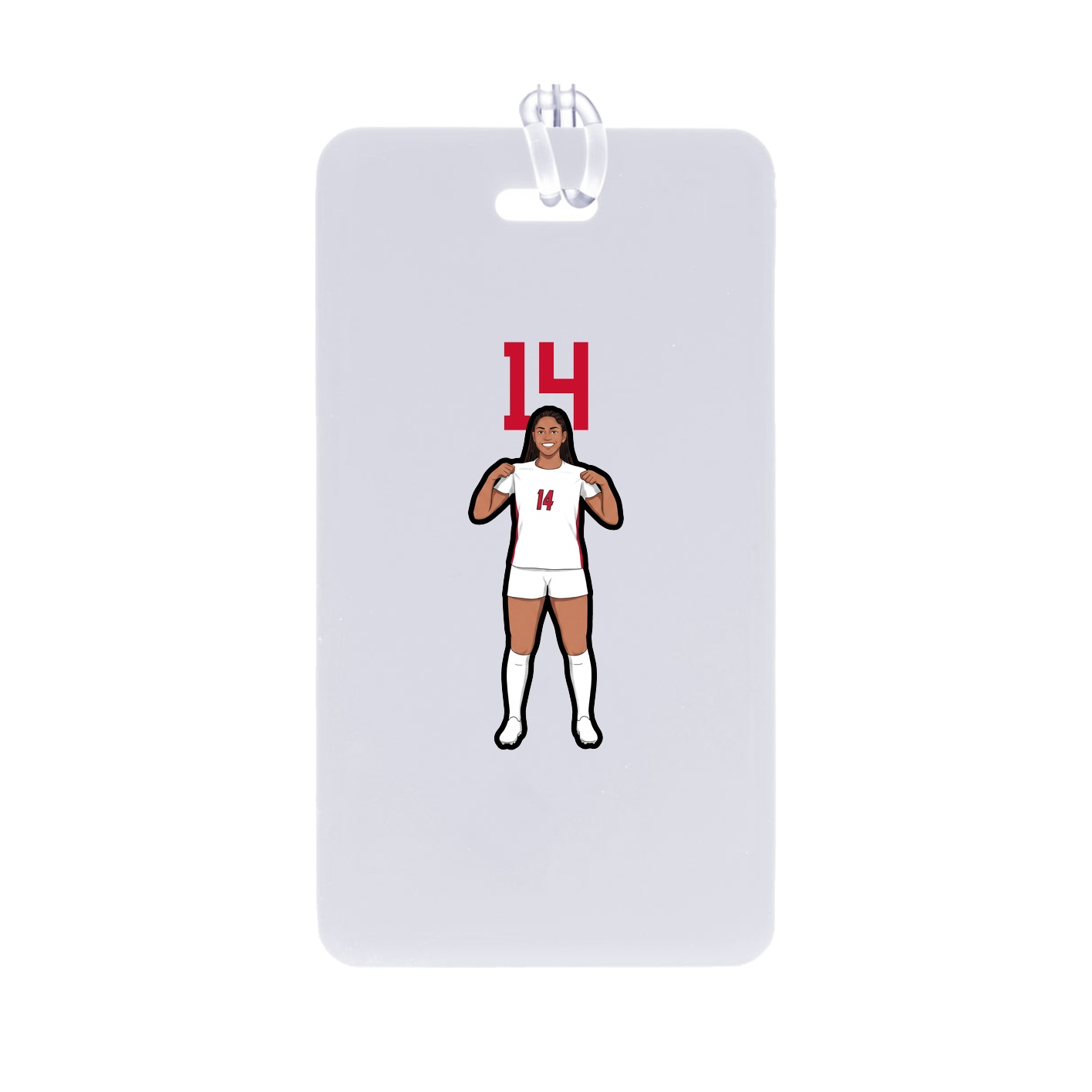 Bag Tag — Number Top in Classic