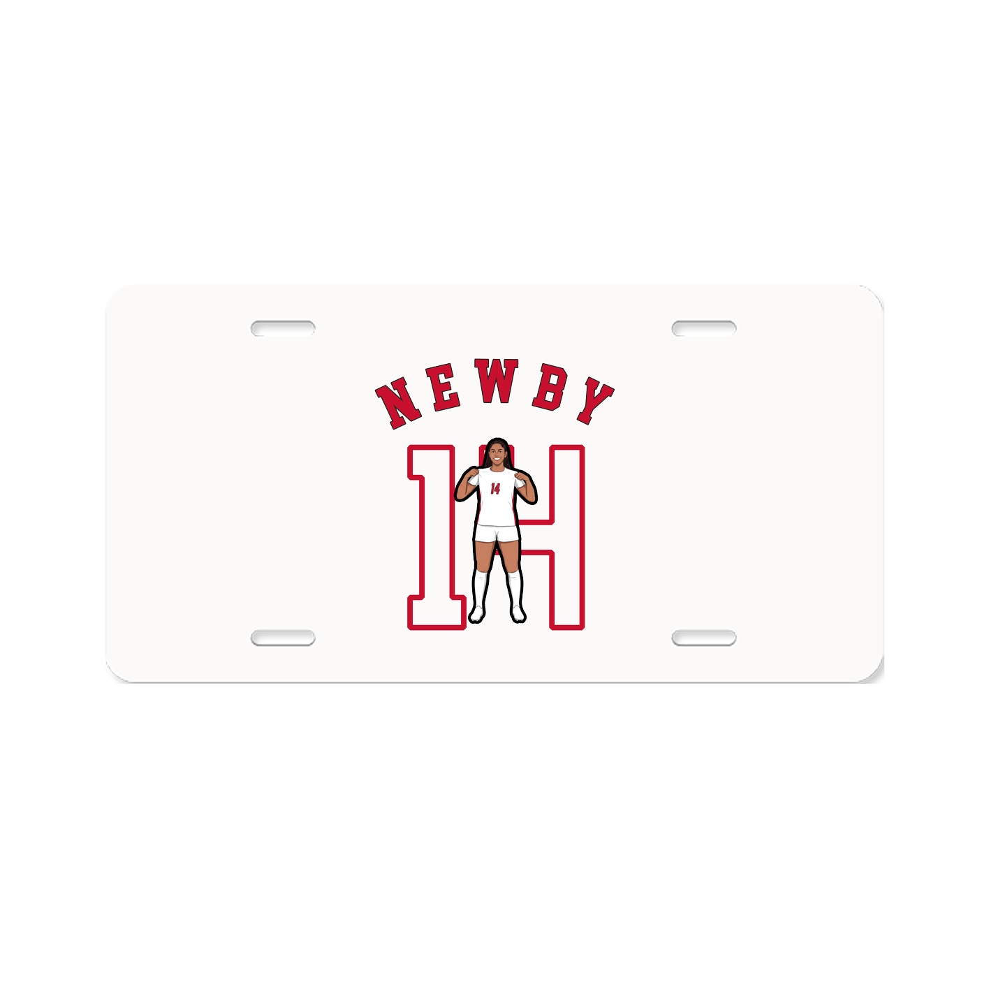 License Plate — Shirsey Arch in Classic
