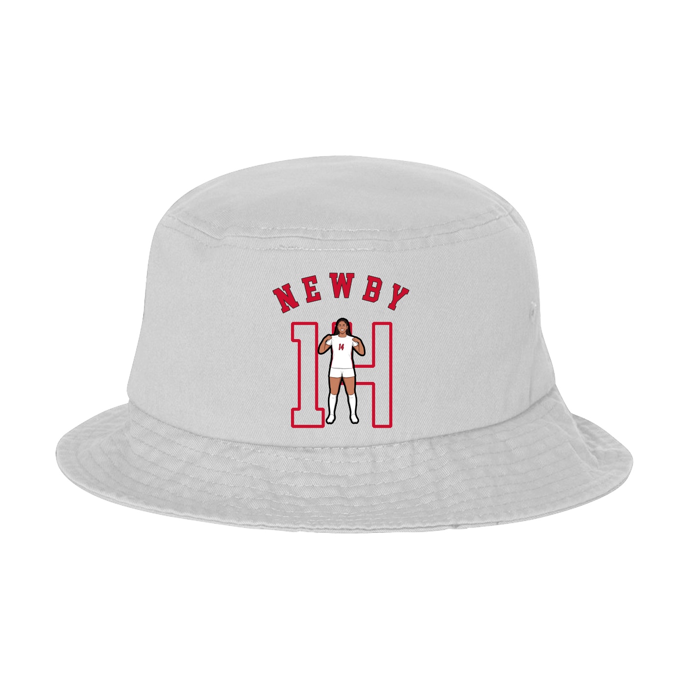 Bucket Cap — Shirsey Arch in White