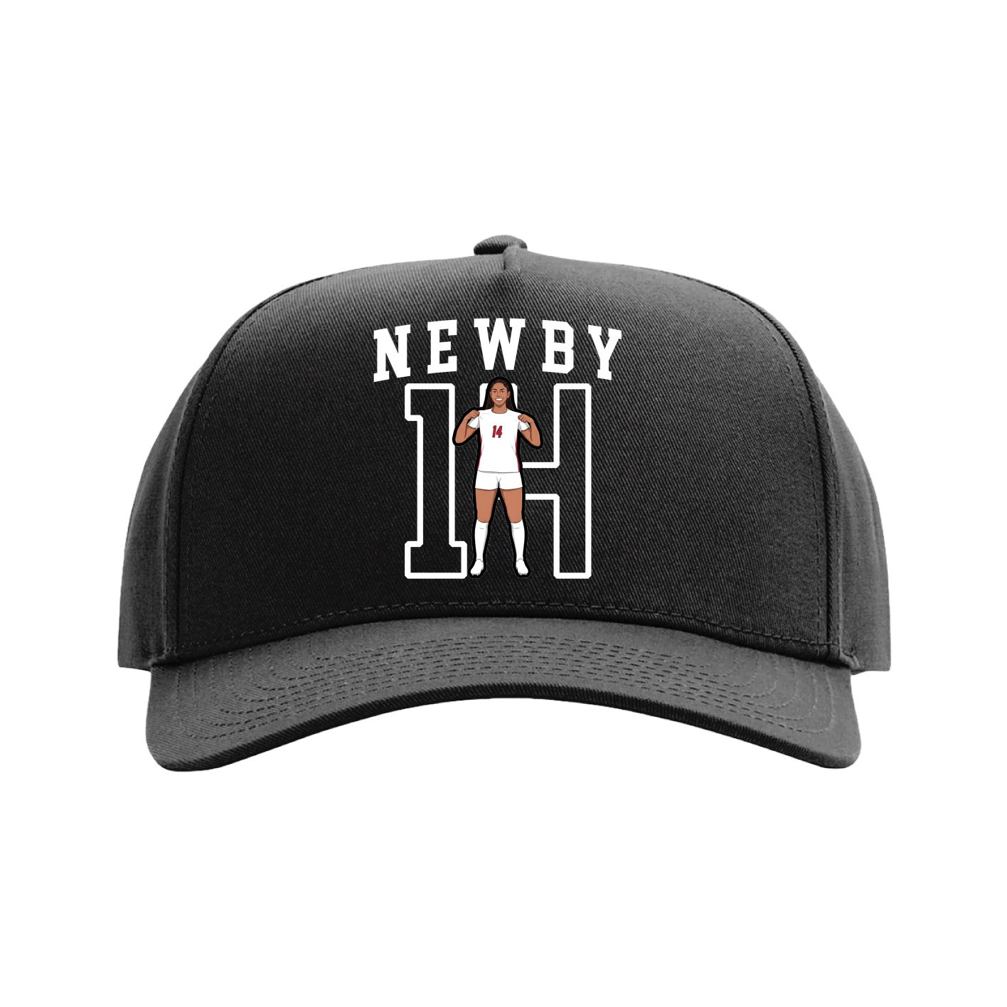 Full Fabric Five-Panel Champ Cap